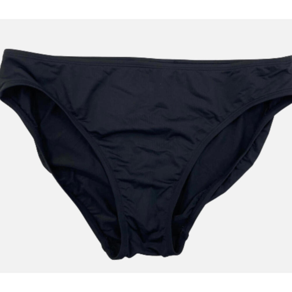 Lauren Ralph Lauren Women Bikini Bottom Swimwear Black 10 NWT
